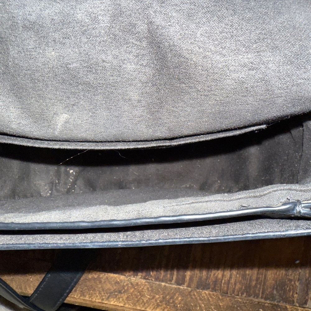 Coach Georgie Saddlebag in Dark Brown/Black - Picture 8 of 11